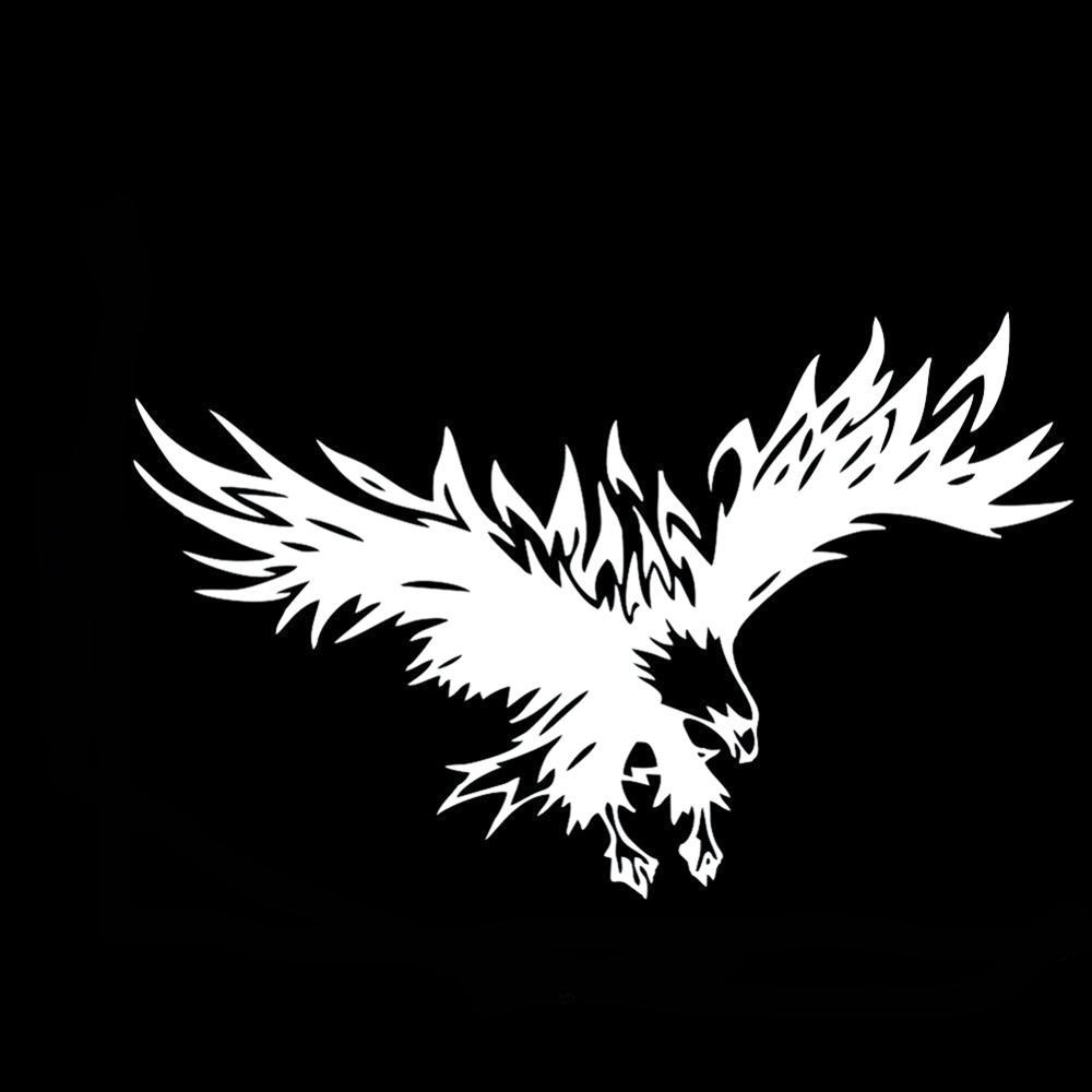 LYKX Personality Animal Eagle Car-Styling Car Door Vinyl Decal and Decals Hood Sticker Universal