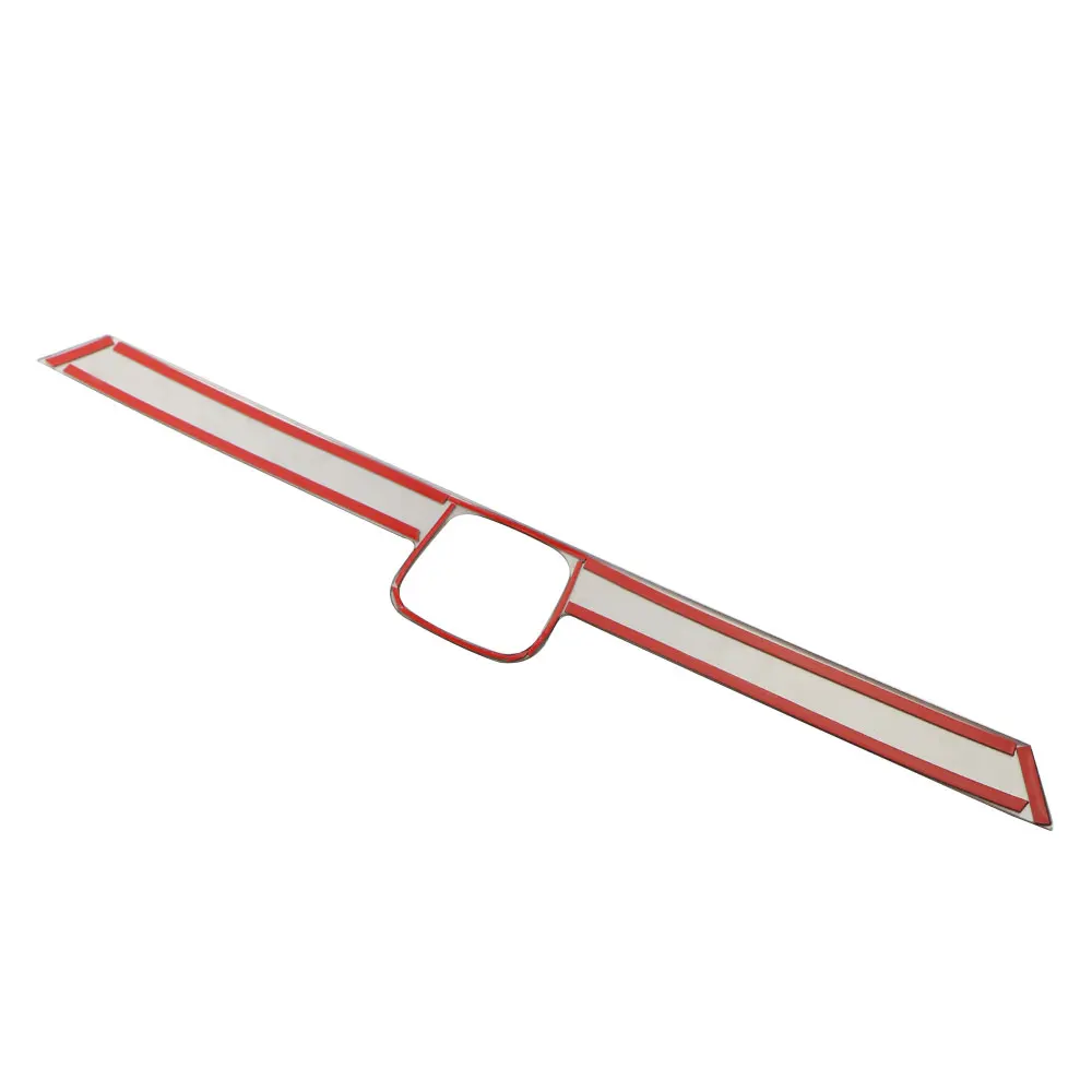 For Honda HR-V HRV Vezel 2016 2017 2018 Steel Rear Trunk Cover Tail Gate Cargo Door Lid Trim Molding Frame Garnish Styling