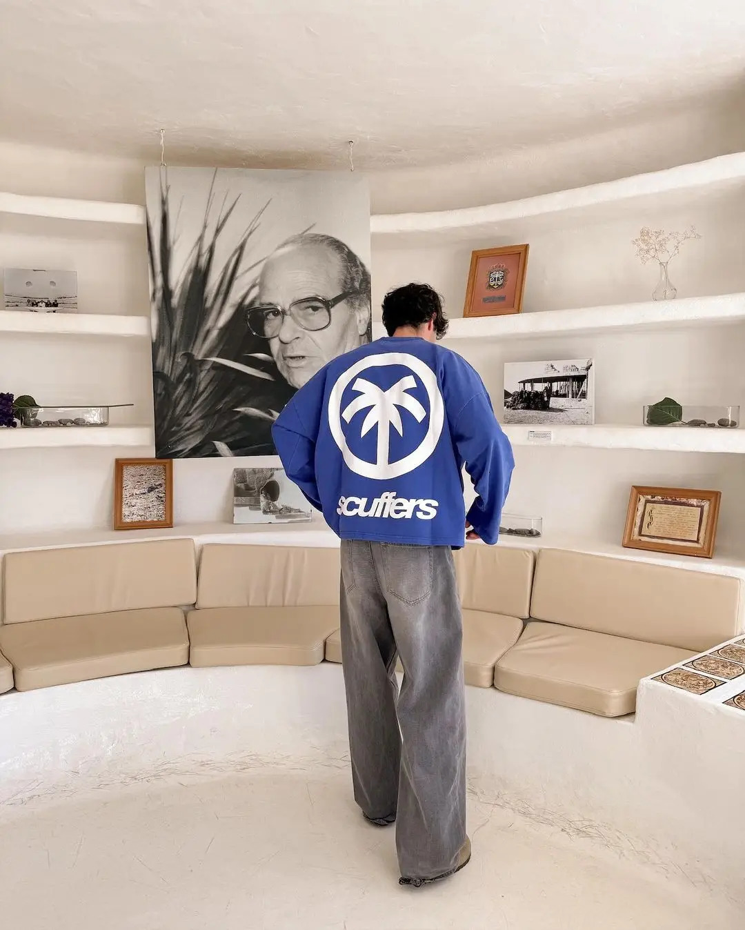 Harajuku high-quality casual graphic T-shirt Gothic oversized clothing Y2k top autumn long sleeved street clothing Gothic mens clothing 241112