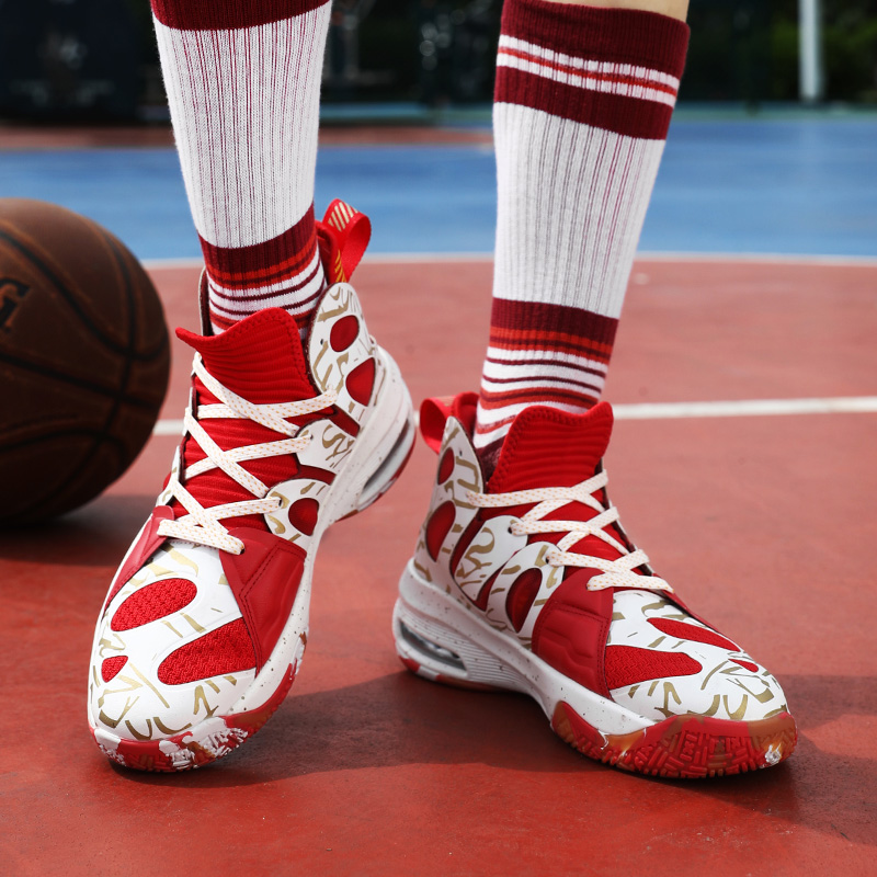 2025 new High-quality Cushion Men Non-slip Basketball Boot Brand Design Sneakers Trendy Walking Shoes Male Footwear 00ea