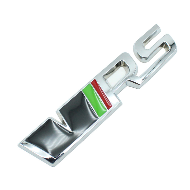 1 Pieces VRS 3D Metal Decals Car Sticker Trunk Grill Body Badge Octavia FABIA KAMIQ KAROQ KODIAQ RAPID SUPERB Grille Emblem