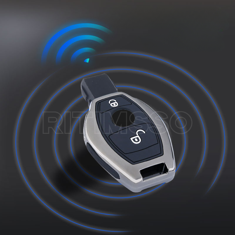 2/3 Buttons Car Remote Key Case Cover Shell Fob for Mercedes Benz A B G R Class GLA GLK W176 W204 W251 W463 CAR Accessories 3c9ab