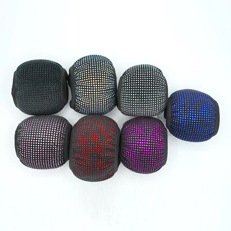 Summer Diamond-encrusted Car Steering Wheel Cover Elastic Inner Ring Is Suitable for Steering Wheel with Diameter of 36-38cm.