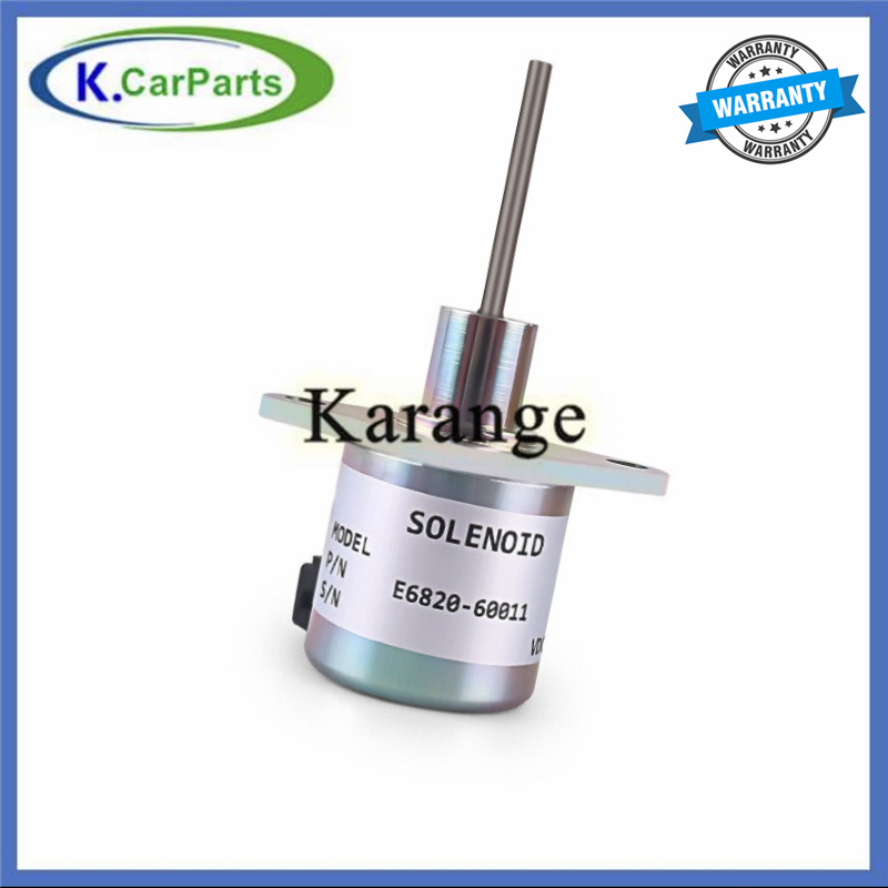 E6820-60011 E6850-60012 Engine Electrical Stop Solenoid Vae 17208-60010 For Kioti Tractor DK35 DK40 DK45 DK50 DK55 DS3510
