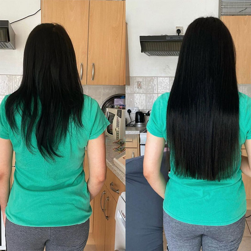 Straight Natural Nano Ring Human Hair Extensions 100 Strands Per Pack 8-30inch Brazilian Remy Hairs For Women dcaec 5 52a47