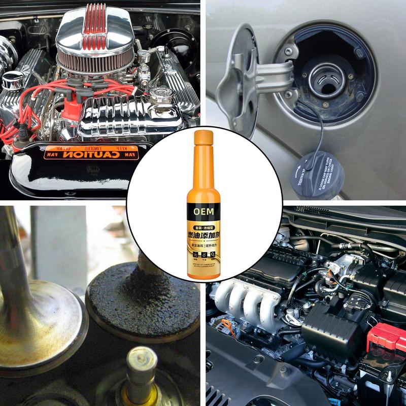 120 ml Gasolines Injector System Car Gasoline Diesel Fuel Gas Oil Additive Fuels Cleaner