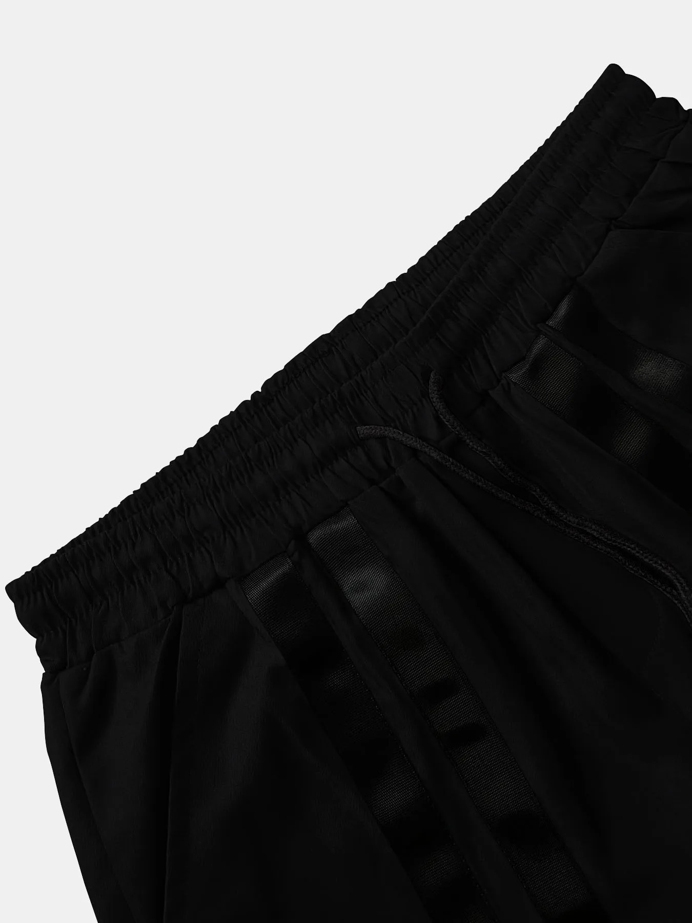 Fashion Mens Casual Techwear Drawstring Multi Flap Pockets Cargo Pants Hip hop Joggers Pant 241112