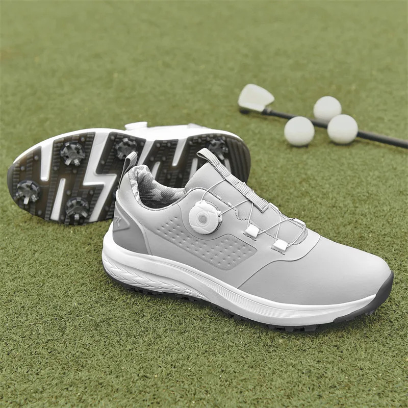 2024 Golf Shoes Men Waterproof Breathable Sneaker Spikeless Sports Walking outdoor sport Golfing Footwear 241112