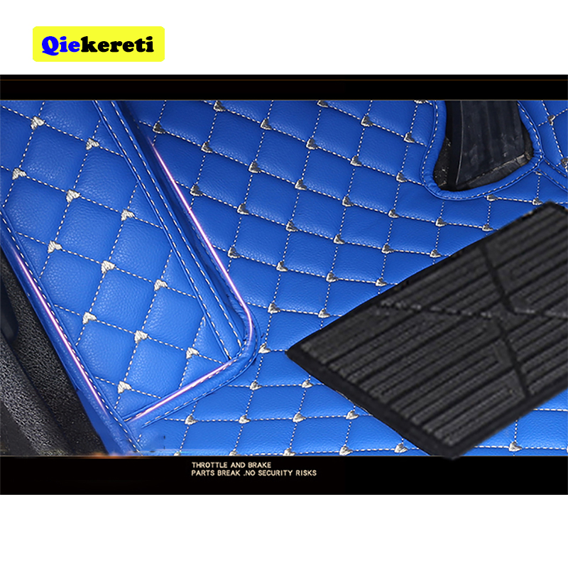 QIEKERETI Custom Car Floor Mats For Dongfeng AX7 AX5 AX4 AX3 A30 A60 580 Auto Carpets Foot Coche Accessorie