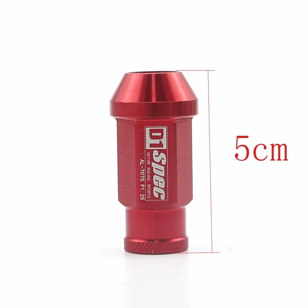 D1 Spec-20 PCS/set 52MM M12X1.5 D1-SPEC JDM WHEEL LUG NUT FOR HONDA ACURA CIVIC INTEGRA NEW