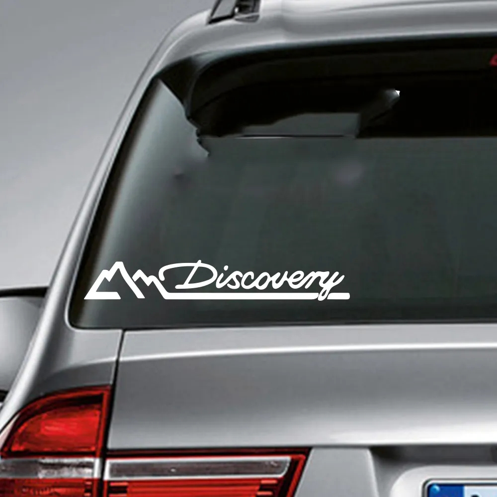 2 Pcs Mountain Discovery Vinyl Sticker For Car Door Side Decor Truck Stickers Pickup Body Decal