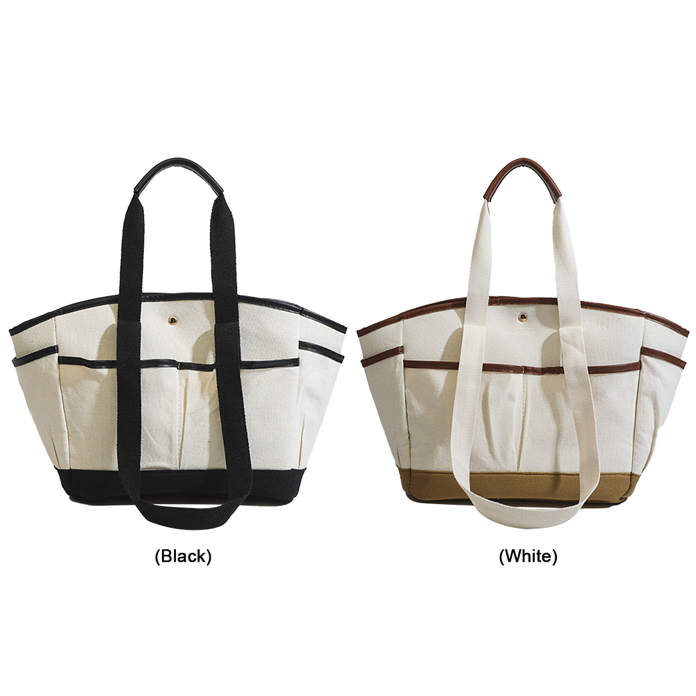 Women Top-handle Bags Contrast Color Ladies Tote Handbag Fashion Casual Large Capacity Leisure Multifunctional Storage Mommy Bag