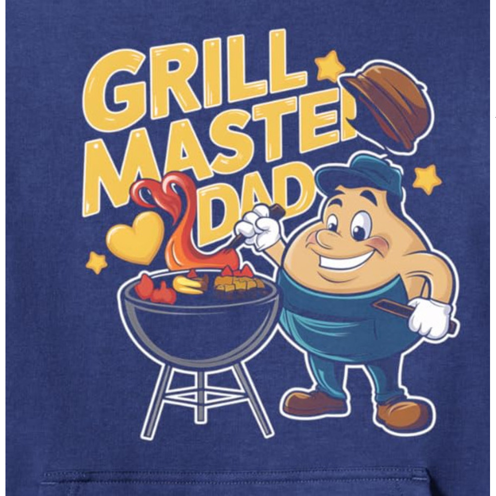 Hoodie for Mens Womens Master Dad Funny BBQ Grilling Graphic Tees Pullover Hoodie Graphic Hoodies sweatshirt