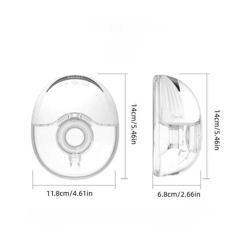 Breastpumps Breastpumps Wearable Breast Pump Pregnant and Parturient Electric Milking Device Breast Extractor Portable Electric Breast Pump Silent Wit
