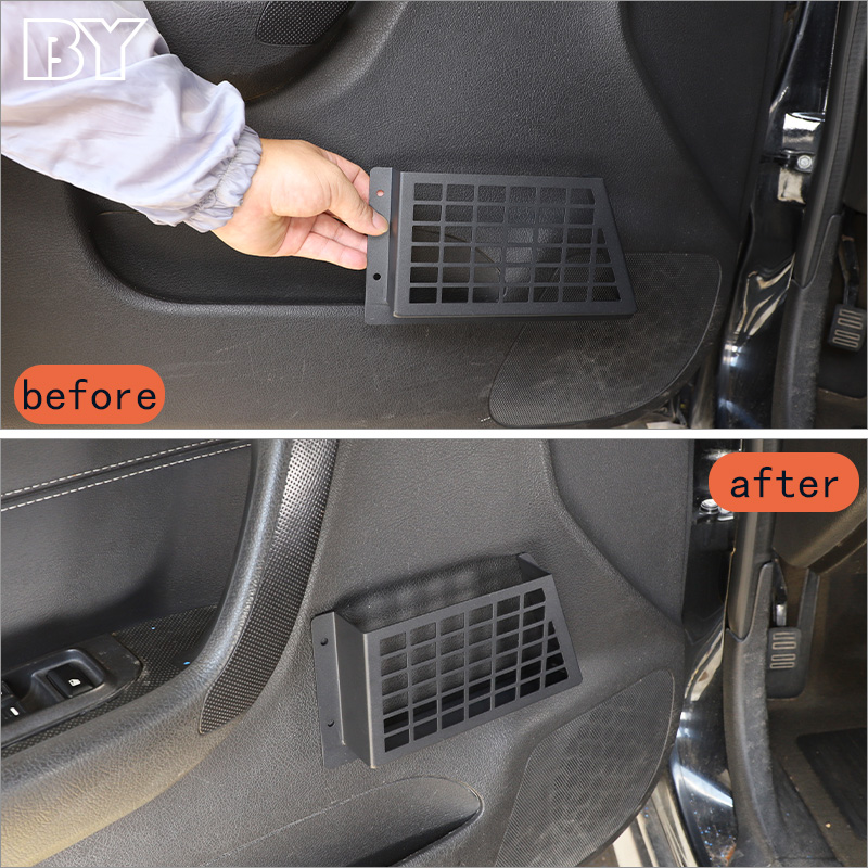 Car Front Door Storage Box Organizer Holder For Hummer H3 2005-2009 Storage Bracket Stowing Tidying Storage Interior Accessories d5e06