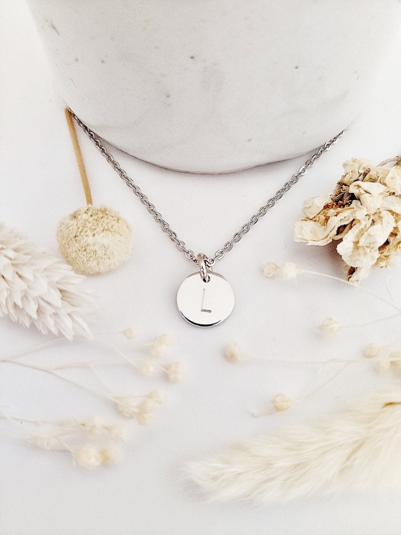 Chain For Man Gold Filled Letter Personalised Initial Valentine's Day woman necklace Her Necklace Women Birthday Anniversary Mum Gift Crystal