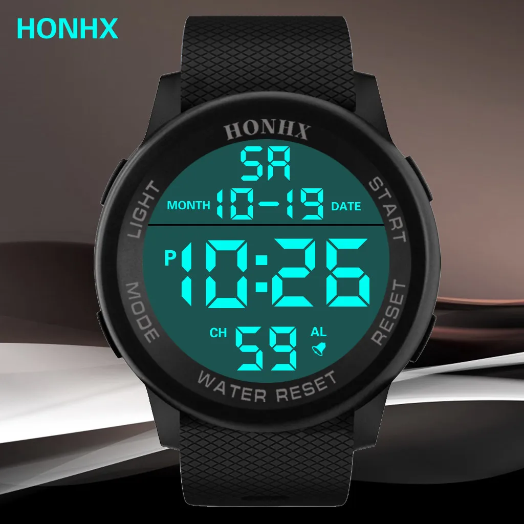 Luxury Men Analog Digital Watches Mens 2023 Military Sport Led Wrist Watch Vintage Luminous Electronic Watches Hombre