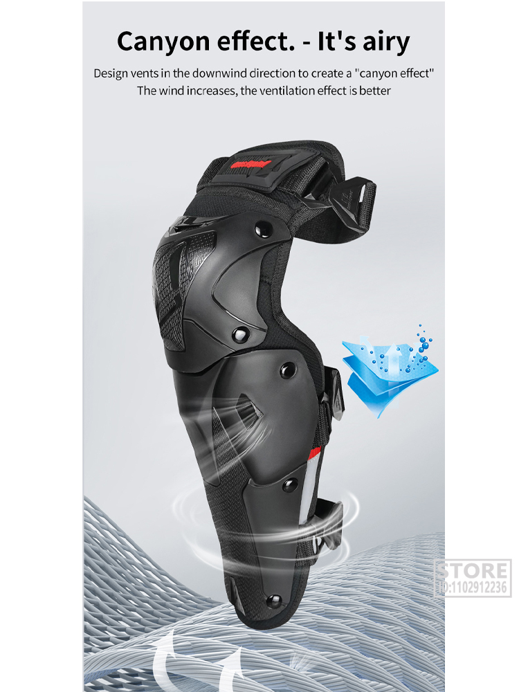 Motorcycle Knee Pad Elbow Protective Combo Protector Equipment Gear Four Seasons Outdoor Sport Motocross Ventilate 6c9c5