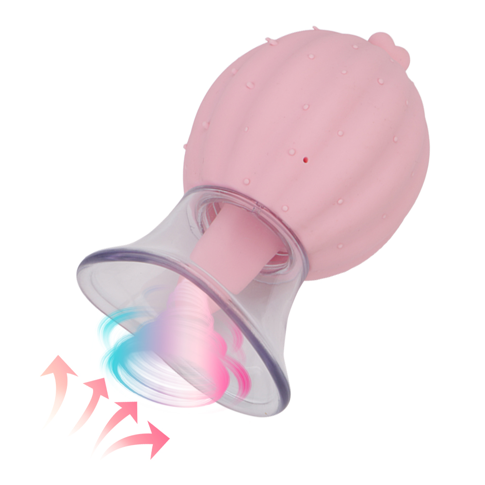 Breast Sucking Nipple Licking Vacuum Pump Nipple Clit Stimulate Tongue Licking Vibrator Breast Massager Adult Sex Toys For Women