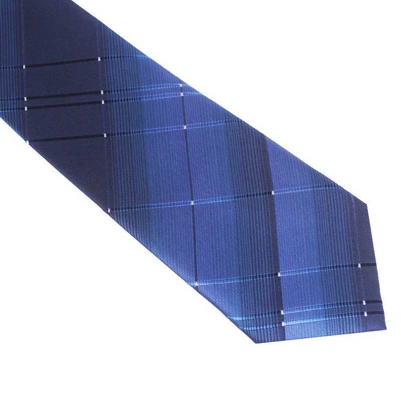 Men tie skinny 8cm ties for men Wedding dr necktie fashion plaid cravate busin gravatas para homens slim shirt accoriesX241111