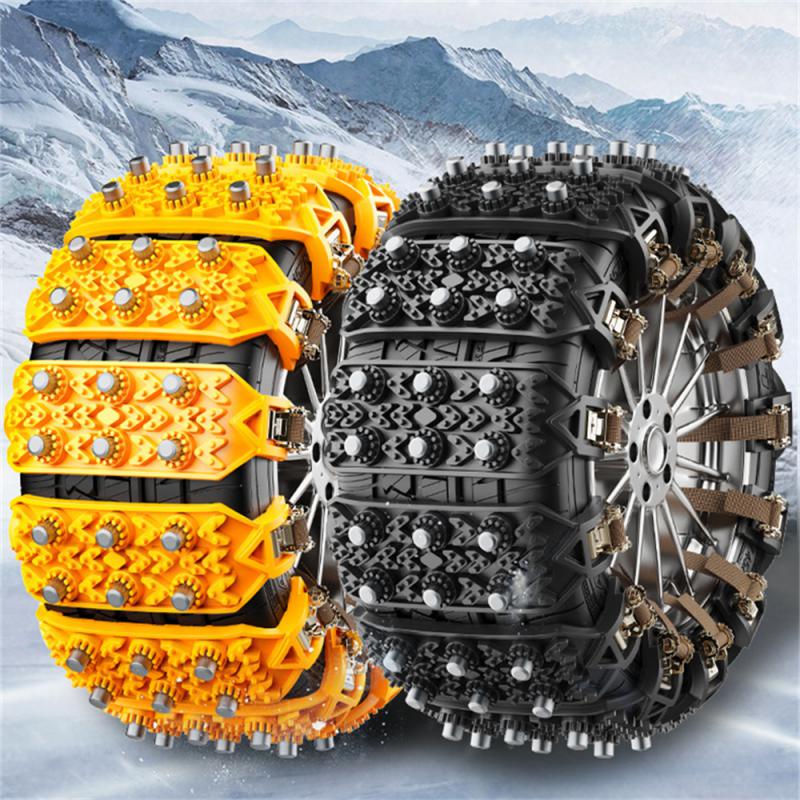 Tire No Need For Jack Tires Universal Anti-slip On Safe Driving Cleaning And Maintenance Snow Chains Rubber