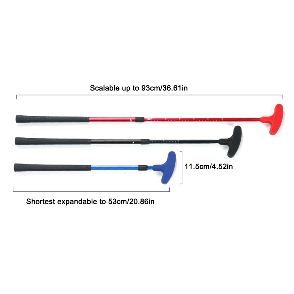 Right Left Handed Golf Putter Clubs with Extendable Shaft Kids Putter Mini Golf Clubs for Putting Green/Outdoor Games/Yard Games