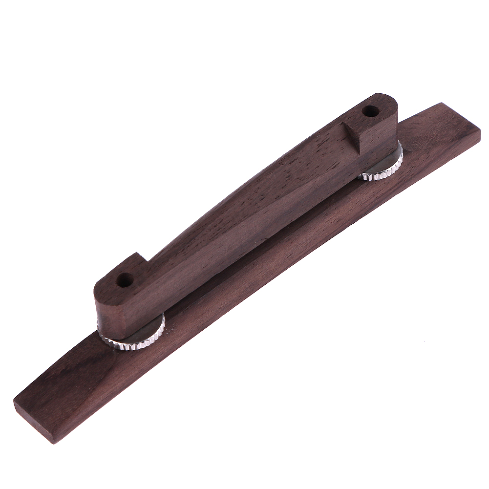 1-5Pcs 6 String Archtop Jazz Guitar Adjustable Floating Rosewood Bridge Parts For Folk Acoustic Guitar Parts & Accessories New