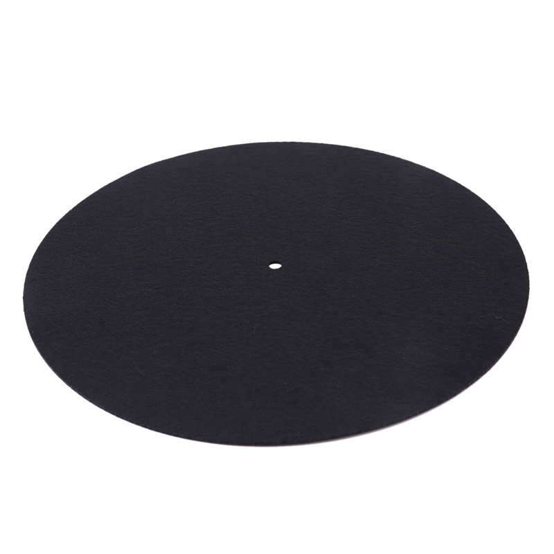 2Pcs Ultra-Thin Anti-Static Lp Vinyl Turntable Record Player Pad For Phonographs Flat Soft Mat Record Slipmat Mat Pad