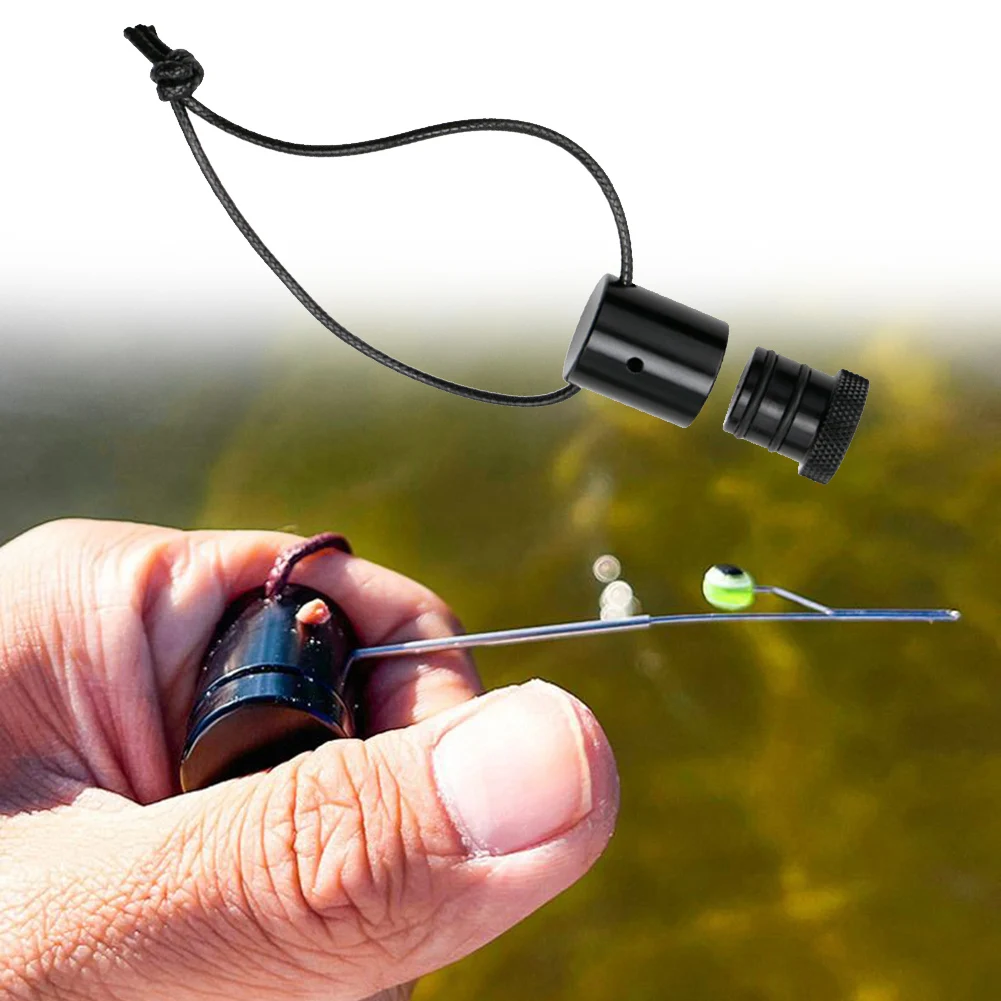 Fishing Baiter Unhook Baiting Devices For Tanago Fishing Micro Platform Black Alloy Black Nickel Coating Portable Pesca Tackle