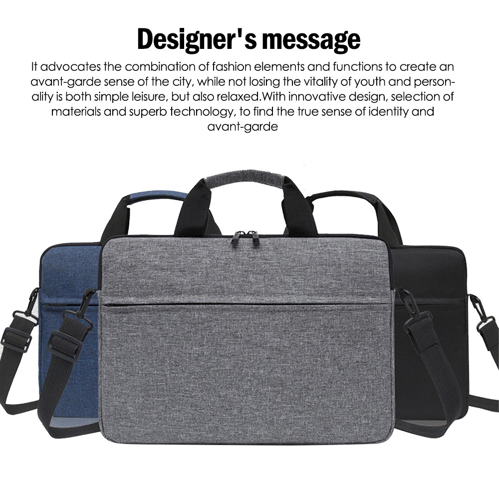 2 in 1 Handheld Laptop Bag Shoulder Notebook Pouch 13/14/15.6 inches Portable Notebook Protective Sleeve Cover Case for book 9b7db