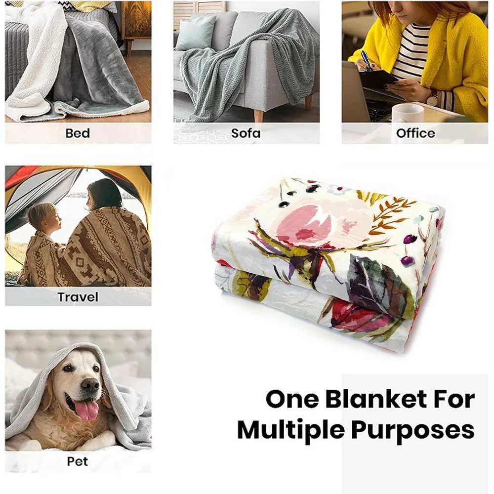 Blankets for Decorative Sofa Blanket Throw SESAME Fashion STREET Interior for Home Fluffy Soft Blankets King Size Luxury BeddingXJ241210