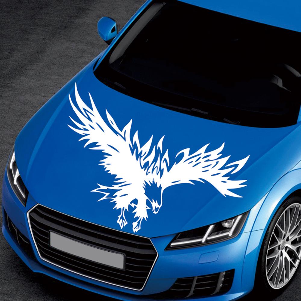 LYKX Personality Animal Eagle Car-Styling Car Door Vinyl Decal and Decals Hood Sticker Universal