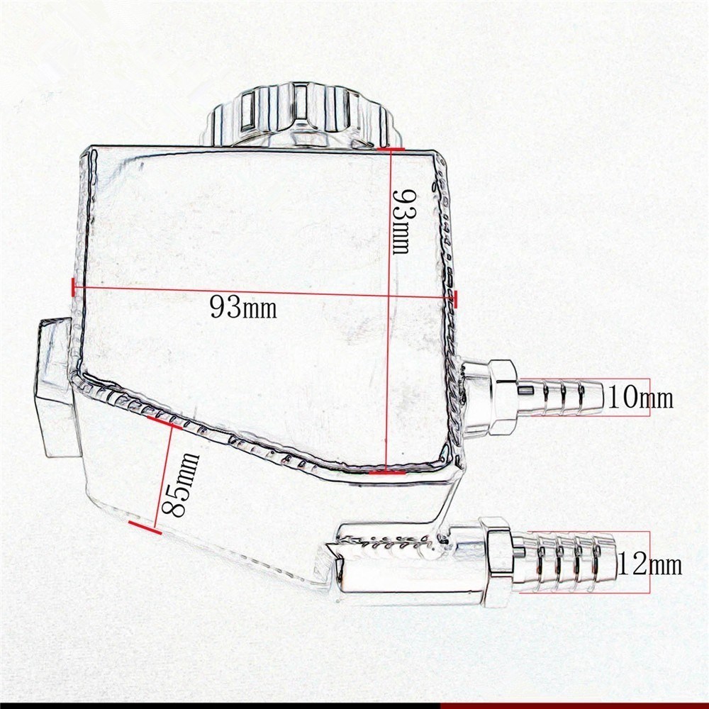 Car Aluminum Reservoir Power Steering Tank For Holden Commodore V6 V8 VT VX VU VY VZ VE LS1 LS2 LS3 LS6 LS7 L98 L76