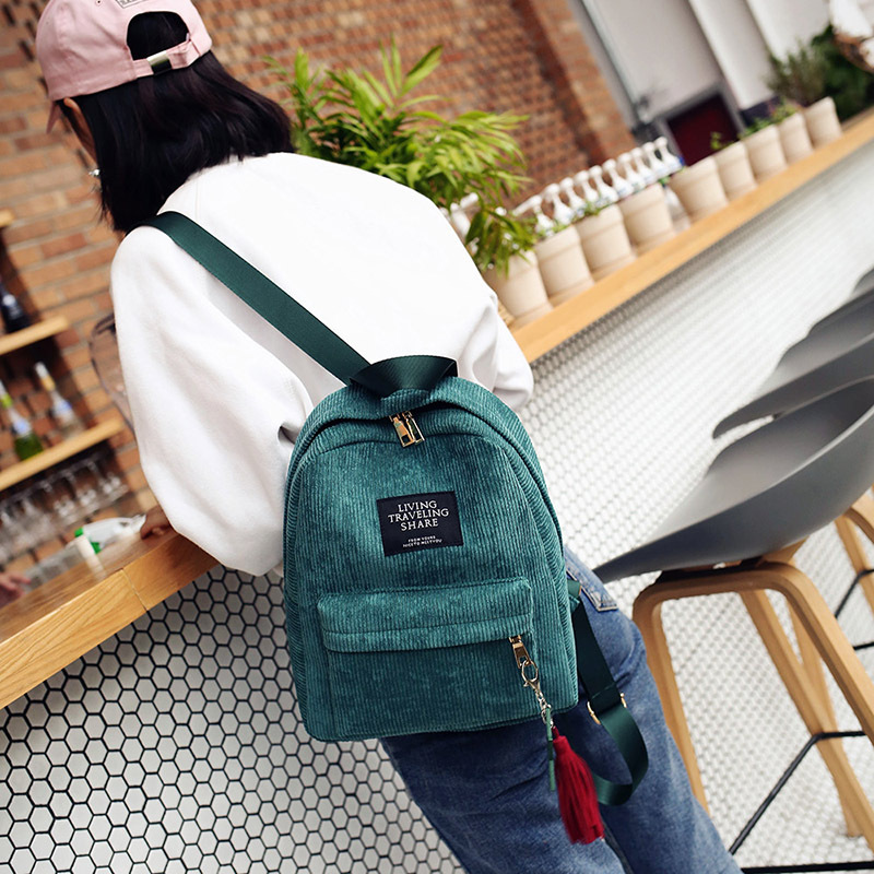 New Casual Women's Backpack, University School Haruku Travel Shoulder Bag, Teenage Girls