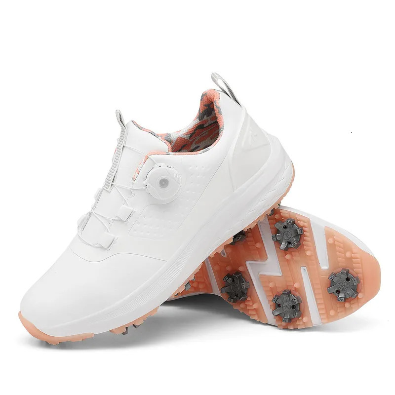 2024 Golf Shoes Men Waterproof Breathable Sneaker Spikeless Sports Walking outdoor sport Golfing Footwear 241112