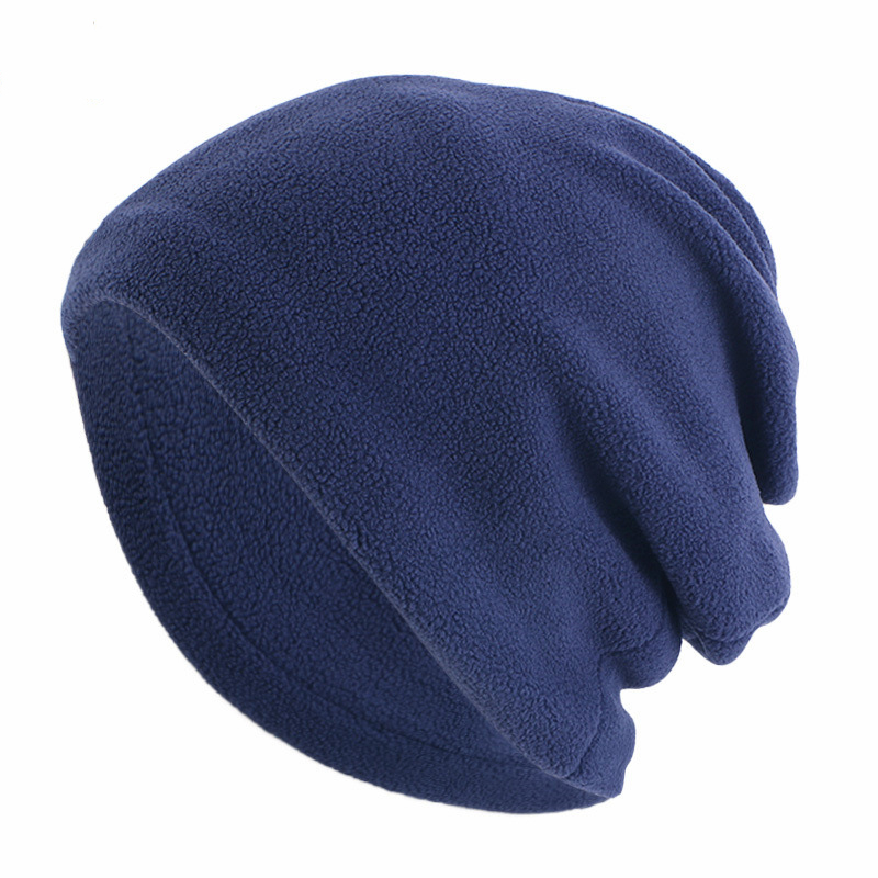 Autumn Winter Warm Beanies Baggy Elastic Fleece Bonnet Tube Turban Women Men Unisex Headscarf Cap Waterproof Ski Outdoor Hat