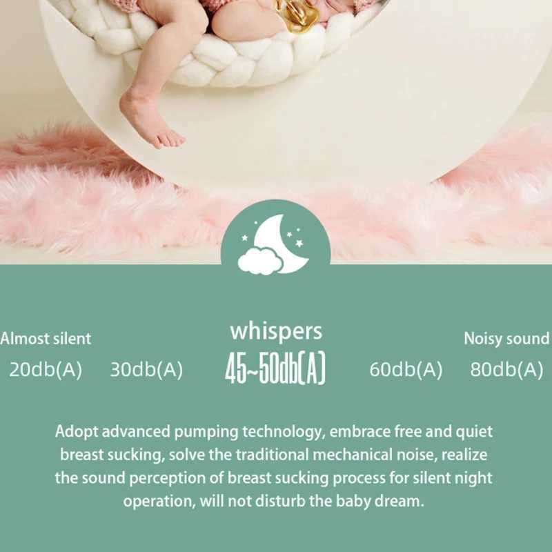 Breastpumps Breastpumps Electric Breast Wearable Hand Wearable Breast Cup Breast Feeding Milk Collector 240412