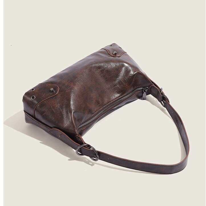 2024 Niche Design New Autumn And Winter Maillard Handbag Armpit Stylish Versatile Single Shoulder Crossbody Bag