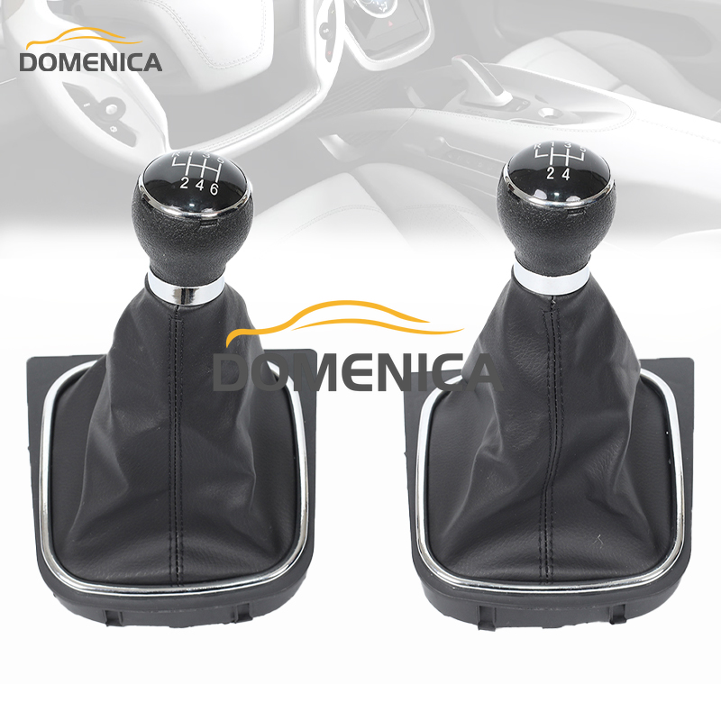 New 5 6 Speed Car Gear Shift Knob Car-Styling for VW Golf 5 5 Jetta 2005-2014 Gearstick Gaiter Boot Kit Dust Cover Accessories 5c6d3