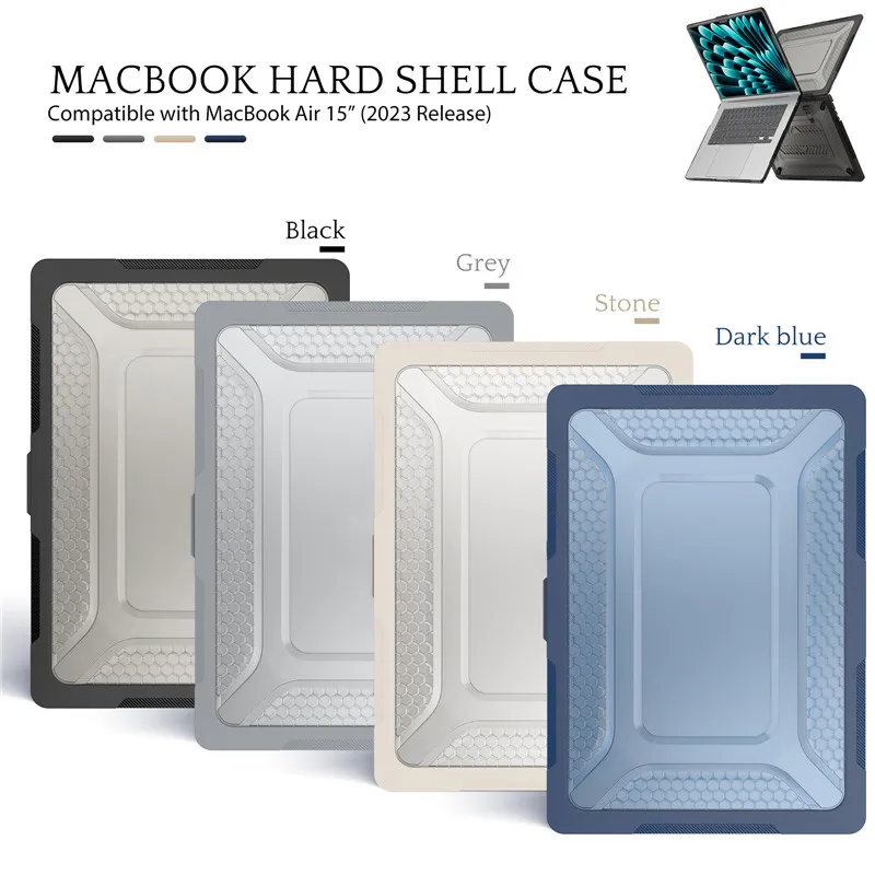 Laptop Cover For book Air 13 13.6 15 M2 2023 Case A2941 A2681 A2337 M1 Chip Pro 13 14 16 A2485 A2442 A2338 Protective Cover 4dc53
