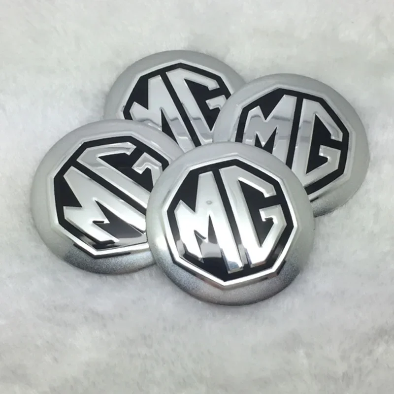 4pcs Car Accessories Wheel Center Emblem Decal Rim Hub Caps Stickers Styling For for MG 5 6 7 GS TF ZR ZS EZS Morris 3