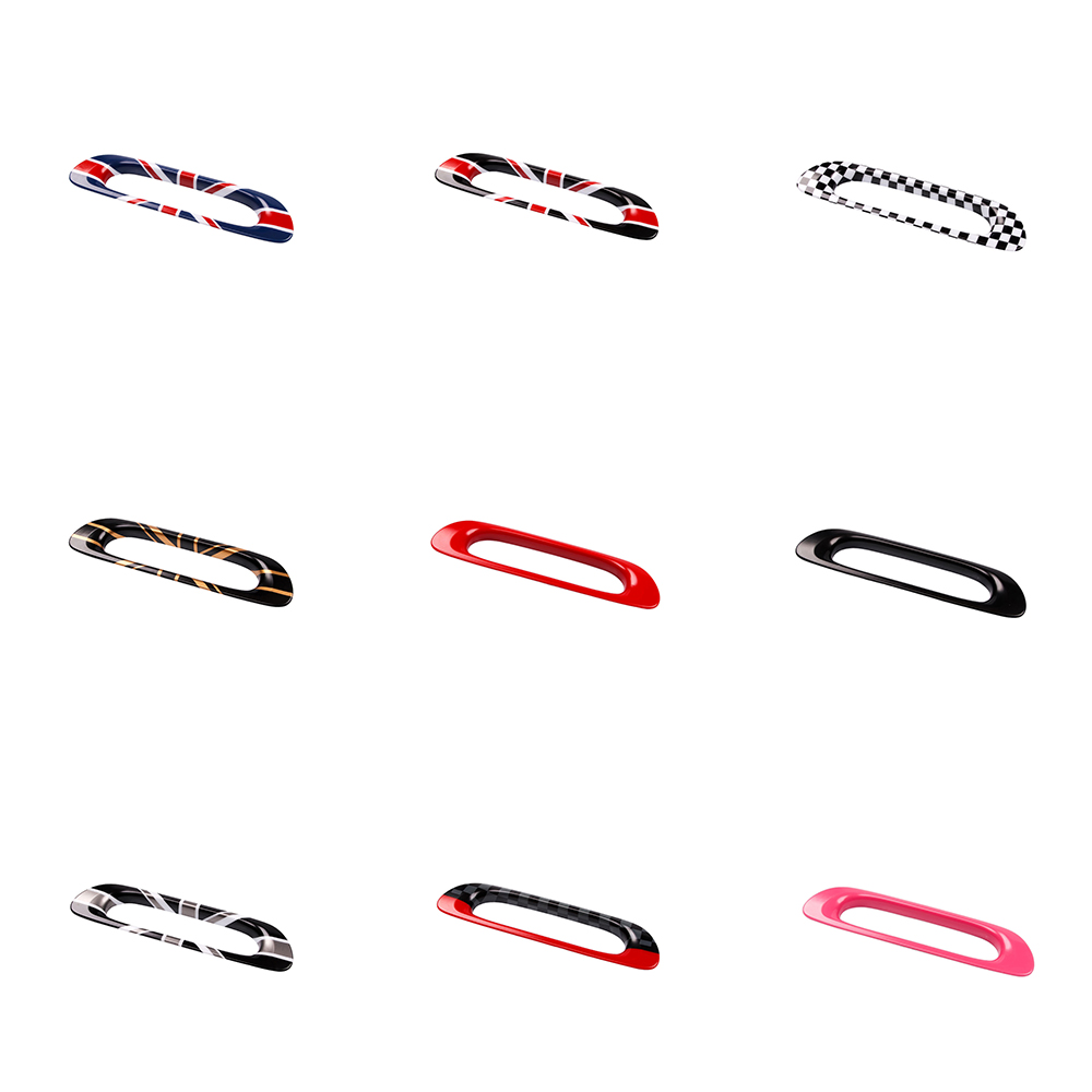 The Black Flag Decorative Circle Car Taillight Paste Shell Stickers For Mini Cooper One JCW S F55 F56 Car-Styling Accessories