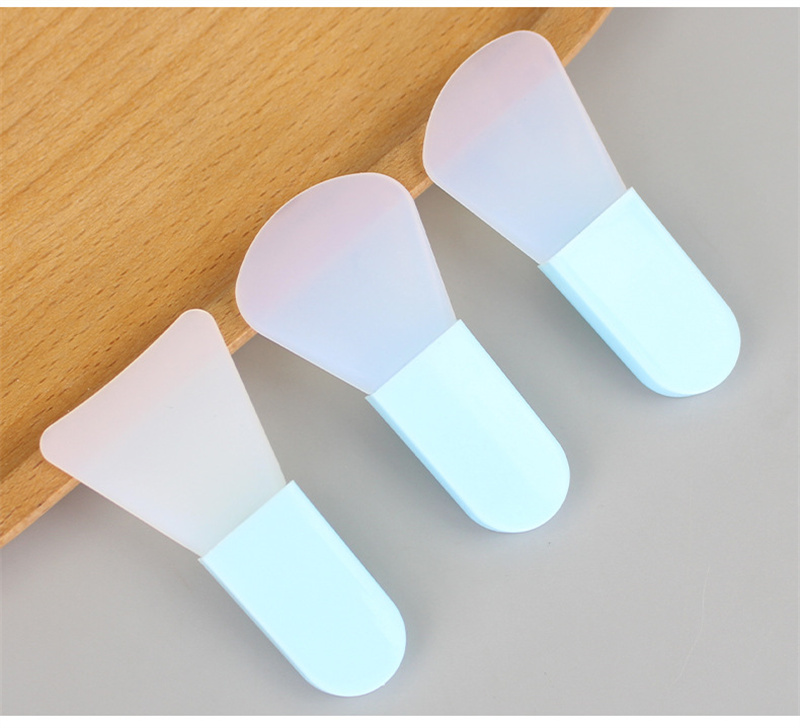Mini Face Mask Applicator Brushes, Soft Silicone Makeup Spatula Skincare Applicator Portable Face Mask Brush Pinceles Aplicadores De Mascarillas Facia