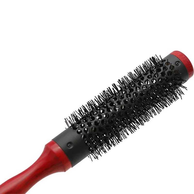 Professional anti-static curling hair comb bristle curling hair brush curling hair brush beauty salon barber curling iron W241112