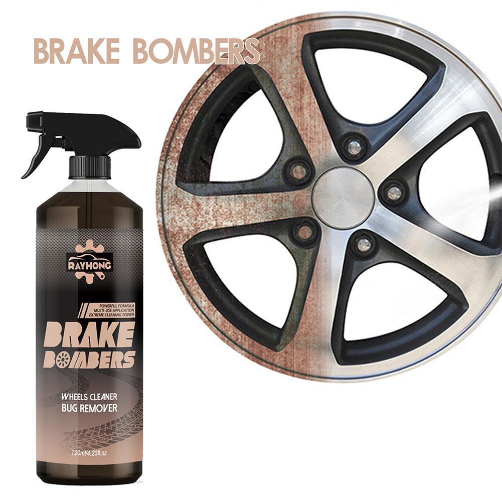 1/2PCS Wheel Cleaner Effective Rust Cleaning Protect Wheels And Brake Discs Auto Detail Chemical Car Care Agent Supplies