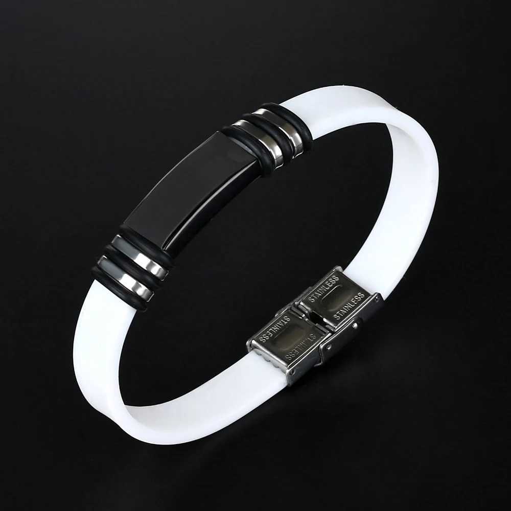 2024 Trend Personalized Jewelry Stainless Steel Smooth Gloss Sile Bracelet Mens Retro Titanium Steel Cuff Bracelet Pulseir W241111