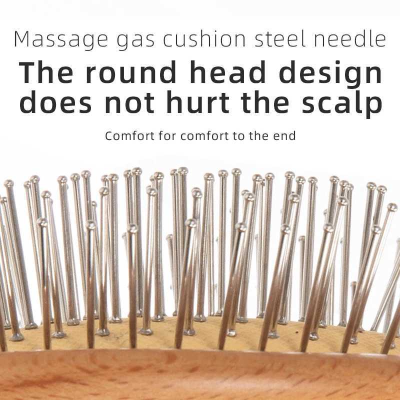 Home>Products>Wooden Combs>Professional Health Pads Hair Loss Massage Brushes Portable Mini Combs Scalp and Hair Care W241112