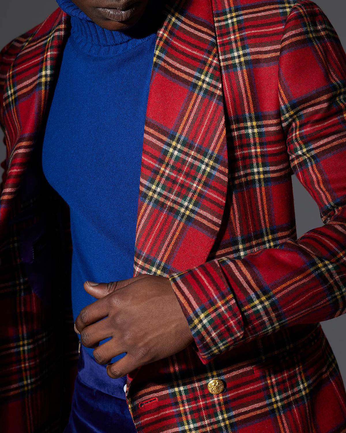 Vintage Men's Blazer Wedding Tuxedos Shawl Lapel Double Breasted Tartan Ceremony Formal Groom Wear Party Birthday Coat Custom Made