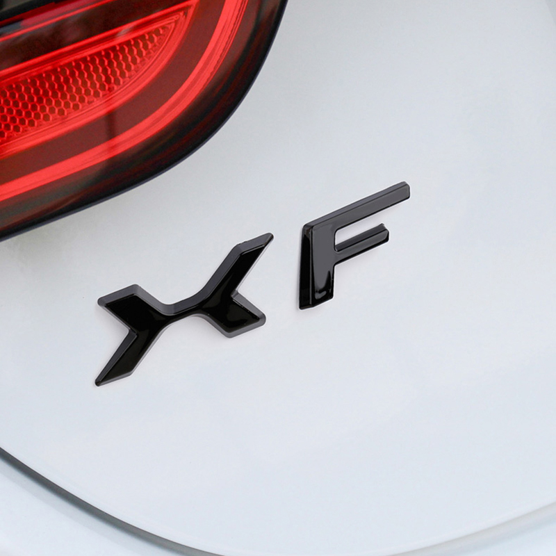 ABS For Jaguar XEL XFL XJL XE XF XJ XK8 XK XKR XFR FTYPESVR XType Car Emblem Sticker Badge Trunk Decal Exterior Decoration