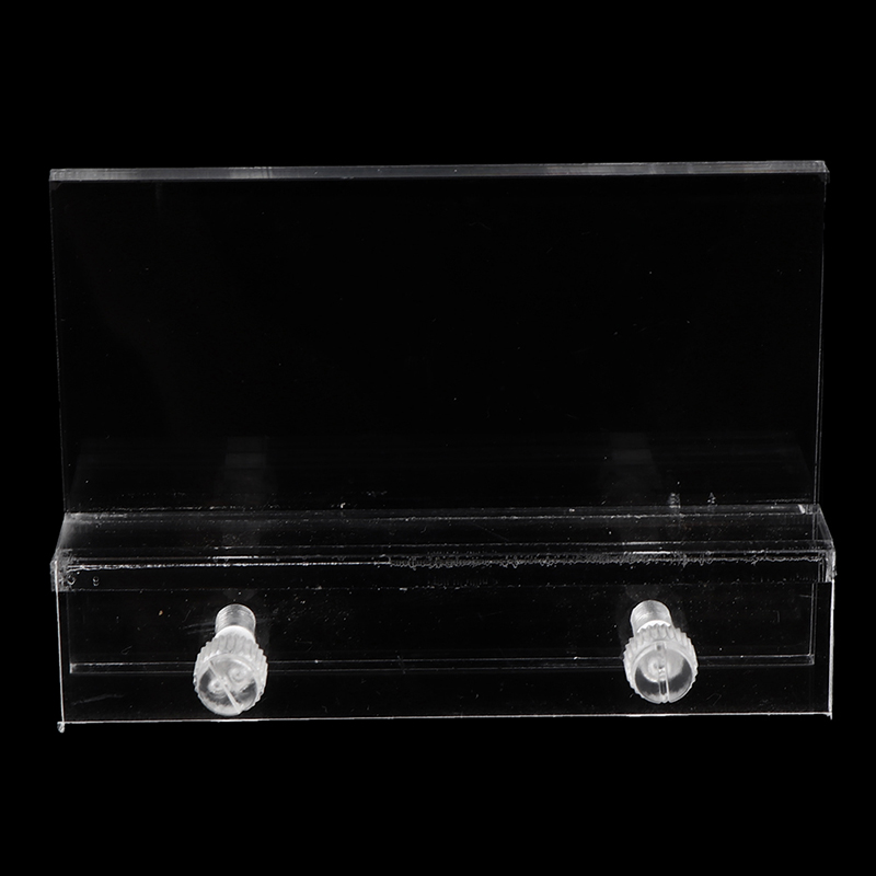 1PC Aquarium Clear Fish Tank LED Light Holder Lamp Fixtures Support Stands Hang Box Aquatic Fish Tank Lighting Accessor